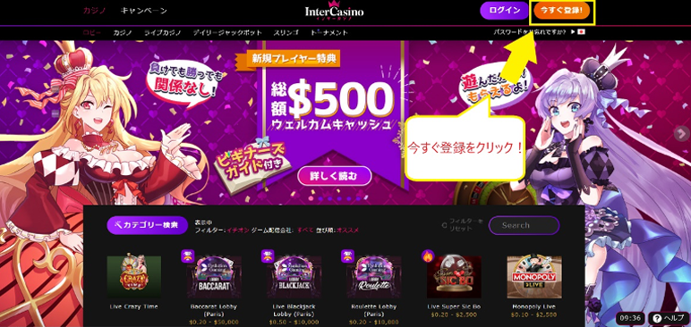 オンラインカジノ